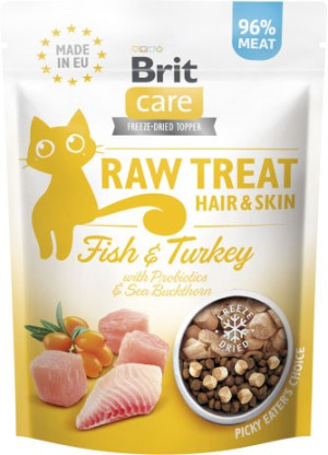 BRIT Raw Treat Cat Hair and Skin 40g