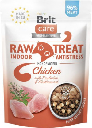 BRIT Raw Treat Cat Indoor and Antistress 40g