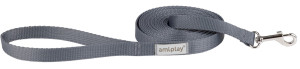 AMIPLAY Smycz treningowa 5 m Samba - Szary S