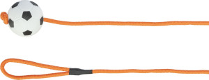 TRIXIE Futbolówka na sznurku - ⌀ 6cm / 100cm