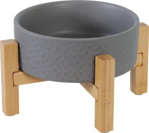ZOLUX KERAMO SOLO Miska ceramiczna - szary 300 ml