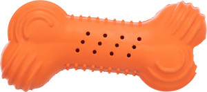 TRIXIE Kość szeleszcząca kauczukowa 11cm