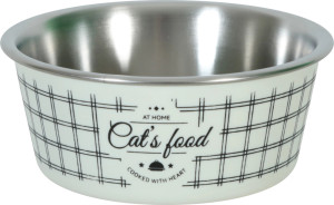 ZOLUX FOOD Antypoślizgowa miska dla kota 400ml - beżowy