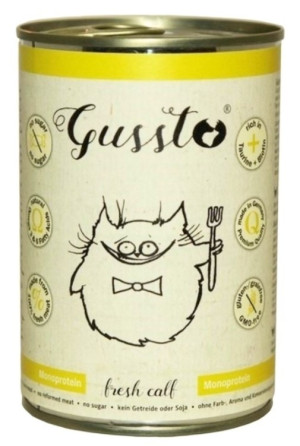 GUSSTO Cat - Fresh Calf (puszka) 200g