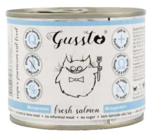 GUSSTO Cat - Fresh Salmon (puszka) 190g