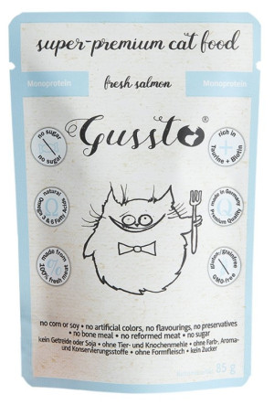 GUSSTO Cat - Fresh Salmon 85g (saszetka)