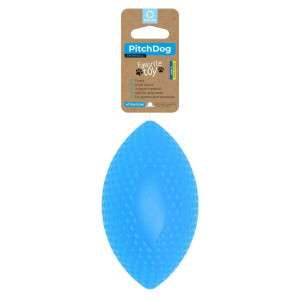 PITCHDOG Piłka Sportowa 9 cm - niebieska
