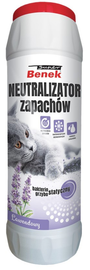 SUPER BENEK Neutralizator zapachów granulat 500g - Lawendowy