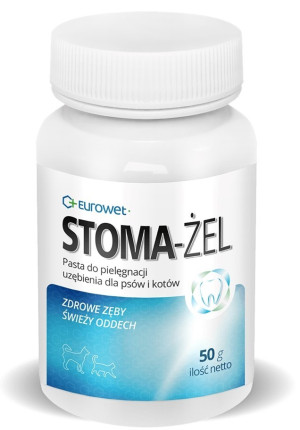EUROWET Stoma-Żel - pasta do pielęgnacji uzębienia 50g