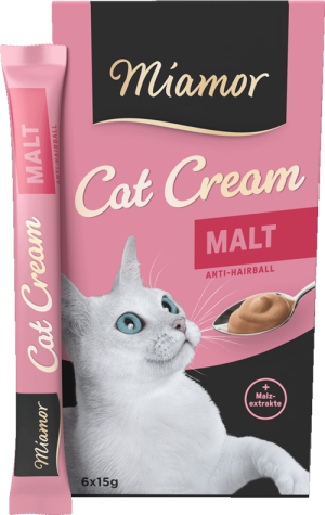 MIAMOR Cat Confect - Malt-Cream pasta ze słodem 6x 15g