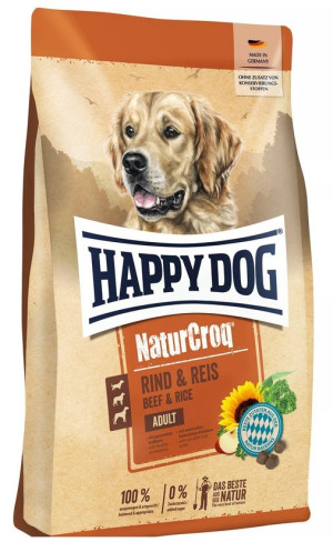 HAPPY DOG NaturCroq Beef & Rice 11 kg