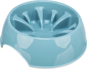TRIXIE Slow Feeding miska dla psa/kota plastik/TPR spowalniająca jedzenie - różne kolory 0,3l