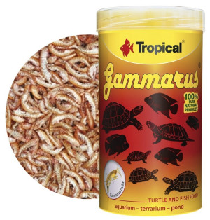 TROPICAL Gammarus - pokarm dla żółwi wodnych, lądowych i dużych gatunków ryb 12g