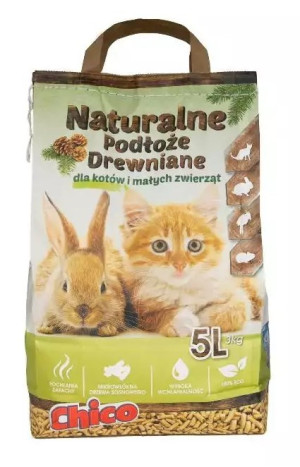 CHICO Podściółka drewniana 5L