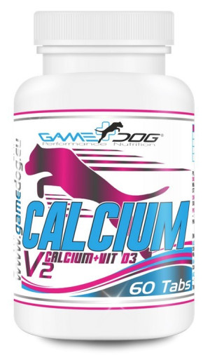 GAME DOG Calcium plus D3 V2 60 tabs
