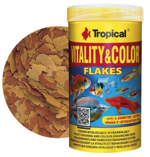 TROPICAL Vitality & Color - Wybarwiający pokarm dla ryb ozdobnych 1000ml / 200g