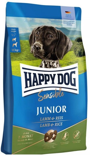 HAPPY DOG Sensible Junior Lamb & Rice 4 kg