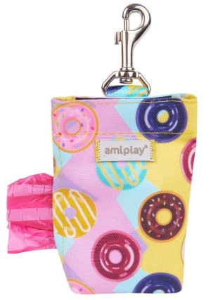AMIPLAY Torebka na worki do odchodów BeHappy - Donut