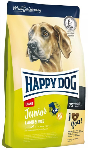 HAPPY DOG Junior Giant Lamb & Rice 15kg