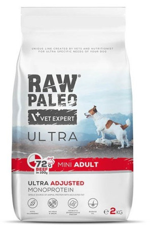 RAW PALEO Ultra Beef Mini Adult 8kg