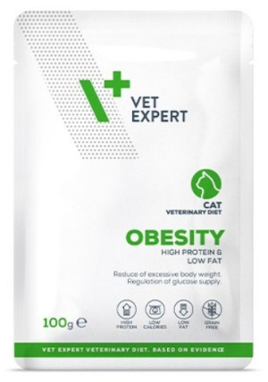 VETEXPERT 4T Vet. Diet Cat Obesity 100g (SASZETKA)