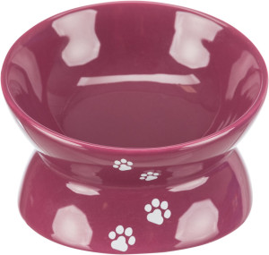 TRIXIE Miska dla kota ceramiczna 0,15l - purpurowa