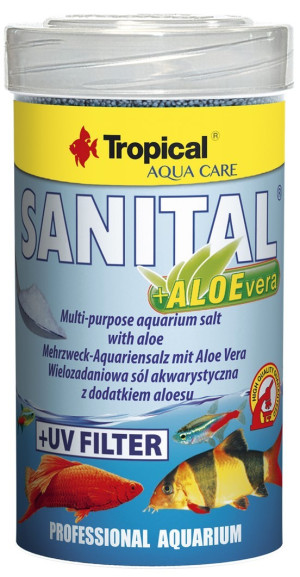 TROPICAL Sanital z Aloesem - sól akwarystyczna 100ml / 120g