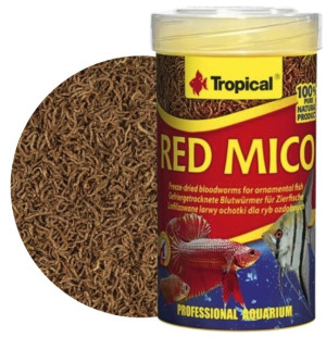 TROPICAL Red Mico - liofilizowane larwy ochotkowatych 100ml / 8g