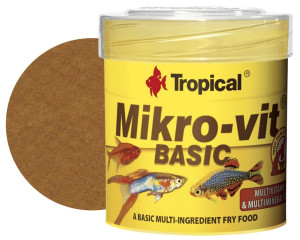 TROPICAL Mikrovit Basic - pokarm podstawowy dla narybku 50ml/32g