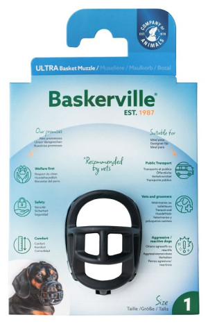 BASKERVILLE Kaganiec Ultra - czarny Ultra-5