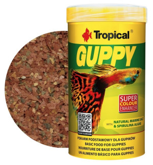 TROPICAL Guppy - pokarm dla gupików 100ml/20g