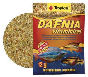 TROPICAL Dafnia Witaminizowana - pokarm dla ryb - torebka 12g