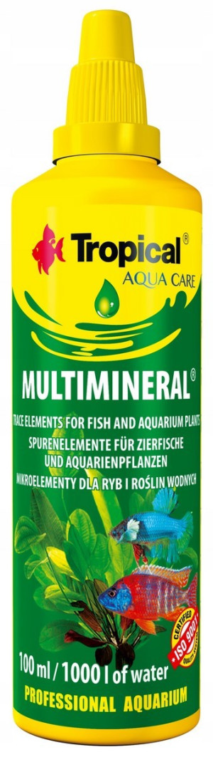 TROPICAL Multimineral - preparat z mikroelementami do akwariów słodkowodnych 30ml