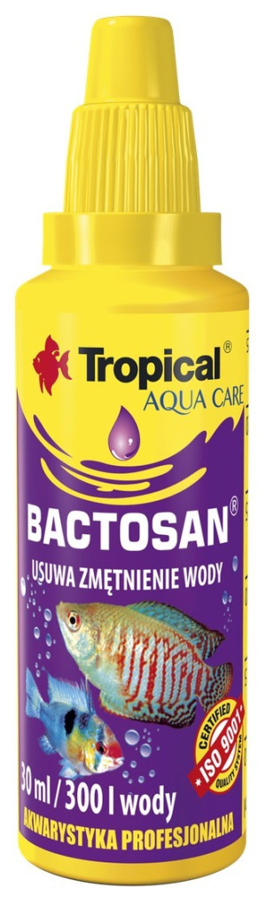 TROPICAL Bactosan - klarowanie wody akwariowej 30ml