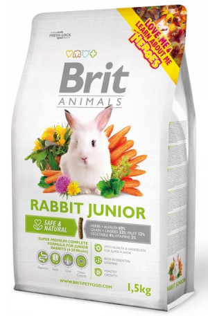 BRIT Animals Rabbit Junior Complete - dla królików 300g