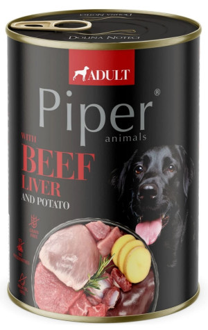 PIPER Wątróbka wołowa z ziemniakami (puszka) 400g