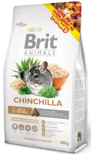 BRIT Animals Chinchilla Complete - dla szynszyli 300g