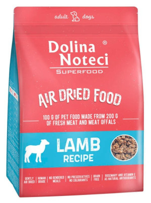 DOLINA NOTECI Superfood Danie z Jagnięciny - karma suszona dla psa 1kg