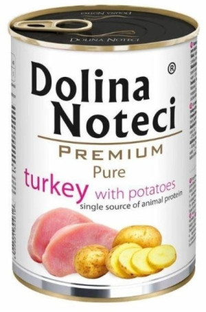 DOLINA NOTECI Premium Pure Indyk z ziemniakami 800g
