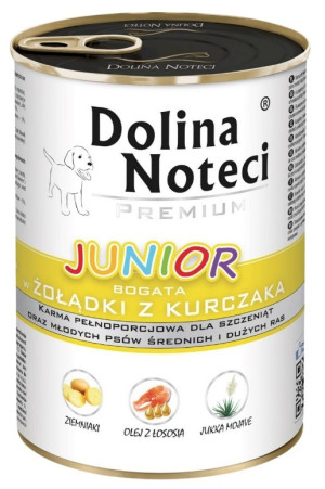 DOLINA NOTECI Premium Junior - żołądki z kurczaka 400g