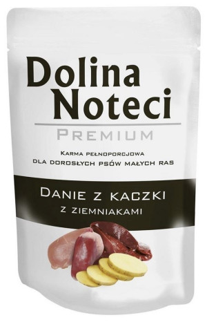 DOLINA NOTECI Danie dla Psa Kaczka z Ziemniakami (saszetka) 300g