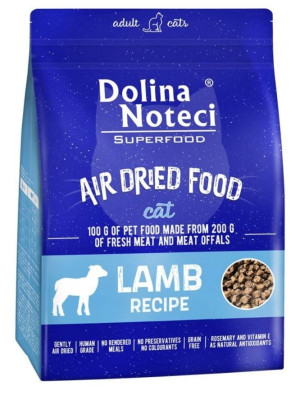 DOLINA NOTECI Superfood Danie z Jagnięciny - karma suszona dla kota 1kg