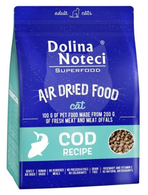 DOLINA NOTECI Superfood Danie z Dorsza - karma suszona dla kota 1kg