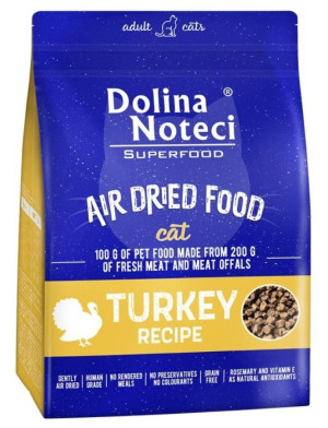 DOLINA NOTECI Superfood Danie z Indyka - karma suszona dla kota 1kg