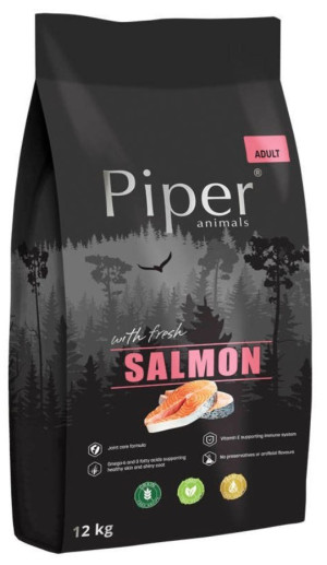 DOLINA NOTECI PIPER z łososiem dla psa 12kg