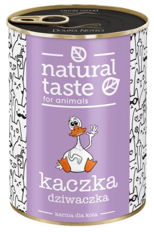 DOLINA NOTECI NATURAL TASTE Kaczka Dziwaczka 400g 400g