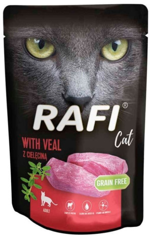 DOLINA NOTECI RAFI Cat z cielęciną 12x 100g