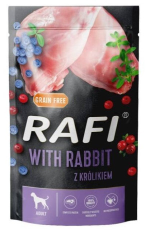 DOLINA NOTECI Rafi z królikiem 500g (saszetka)