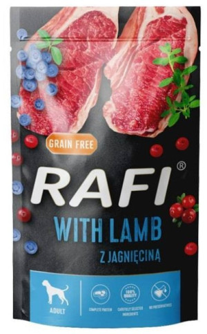 DOLINA NOTECI Rafi z jagnięciną 500g (saszetka)