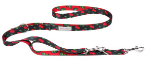 AMIPLAY Smycz regulowana 7 in 1 BeHappy - Cherry M